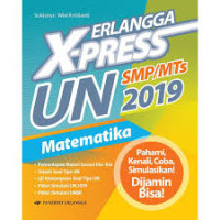 Image of Erlangga X-press UN SMP/MTs 2019: Bahasa Inggris