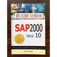 Image of Belajar sendiri SAP 2000 versi 10