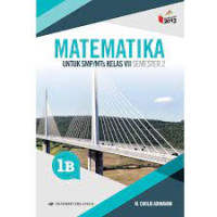 Image of Matematika untuk SMP / MTs kelas VII Semester 2 1B
