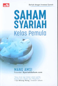 Image of Berkah Dengan Investasi Syariah : Saham Syariah Kelas Pemula/ Mang Amsi ; editor, Yulian Masda