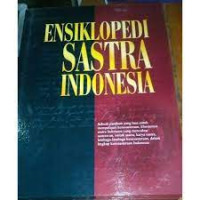 Image of Ensiklopedi sastra Indonesia