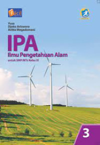 Image of IPA : ilmu pengetahuan alam 3 untuk SMP / MTs kelas IX