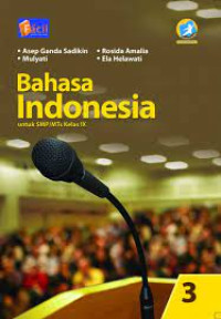 Image of Bahasa indonesia 3 untuk SMP/MTs kelas IX
