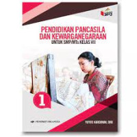 Image of Pendidikan pancasila dan kewarganegaraan 1 untuk SMP/MTs kelas VII