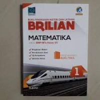 Image of Buku ringkasan materi dan latihan BRILIAN MATEMATIKA 1 untuk SMP / MTs kelas VII