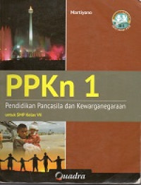 Image of PPKn 1 : pendidikan Pancasila dan kewarganegaraan untuk SMP kelas VII