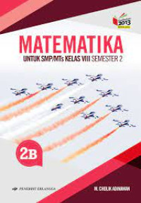 Image of MATEMATIKA UNTUK SMP/MTs Kelas VIII SEMESTER 2 2B